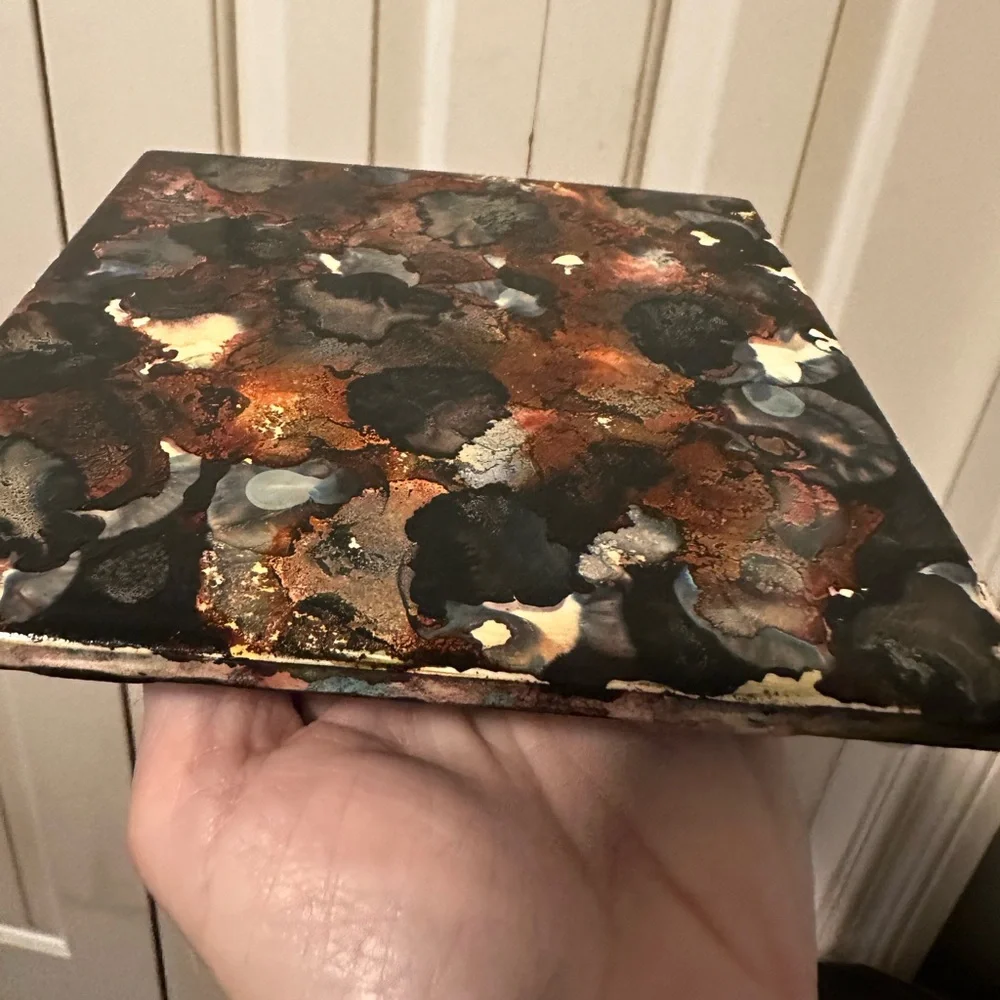 Hand Crafted vibrant abstract